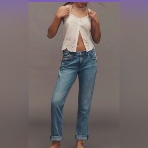 Rag & Bone Dre Boyfriend relaxed fit jeans in colour Mission - 98% cotton